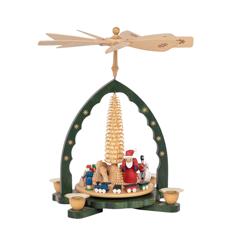 Santa with Toys Pyramid