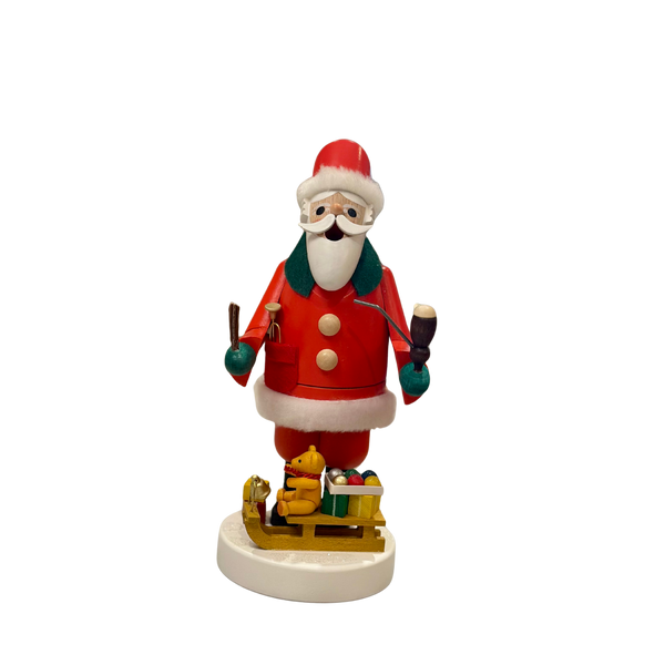 Santa with Sleigh Incense Burner