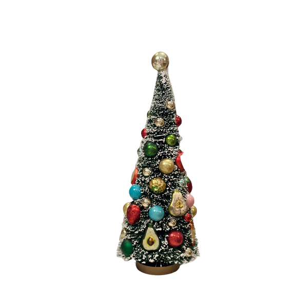 Large Sisal Tree with Fruit Ornaments – 13"