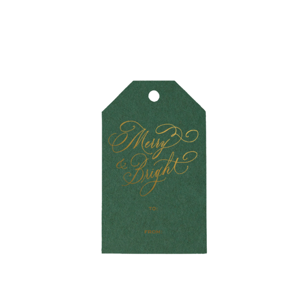 Merry & Bright Forest with Gold Foil