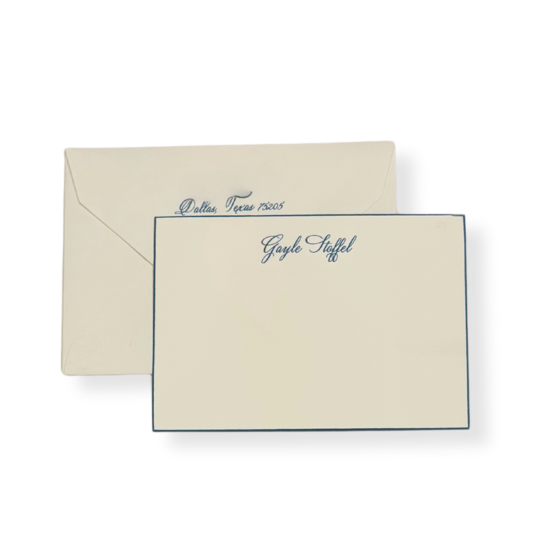 Gayle Petite Engraved Note