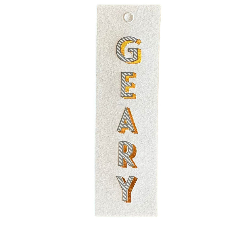 Geary Holiday Tag