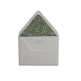 Flora Blue Stationery Set