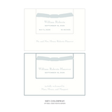 Camden Layered Birth Announcement