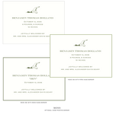 Hampstead Motif Birth Announcement