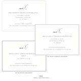 Hampstead Motif Birth Announcement