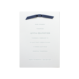 Heath Ribbon Baby Shower Invitation