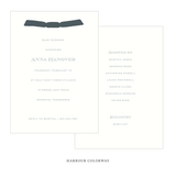 Heath Ribbon Baby Shower Invitation