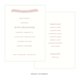 Heath Ribbon Baby Shower Invitation