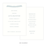 Heath Ribbon Baby Shower Invitation