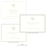 Surrey Motif Birth Announcement