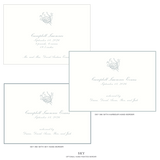 Surrey Motif Birth Announcement