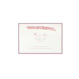 Primrose Ribbon Birth Announcement