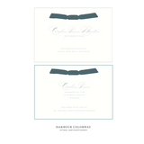 Primrose Ribbon Birth Announcement