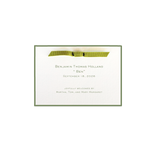 Richmond Ribbon Birth Announcement