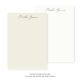 Martha Engraved Note