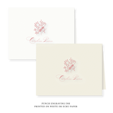 Primrose Folded Engraved Note