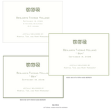 Richmond Motif Birth Announcement