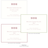 Richmond Motif Birth Announcement