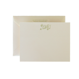 Stuart Engraved Note