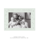 Walter 1-Color Engraved Medium Holiday Card