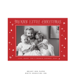 Walter 1-Color Engraved Medium Holiday Card