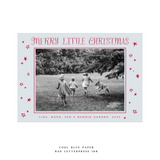 Walter Medium Letterpress Holiday Card