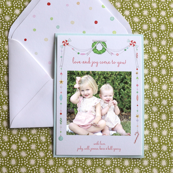 Wallis Classic Printed Holiday Card