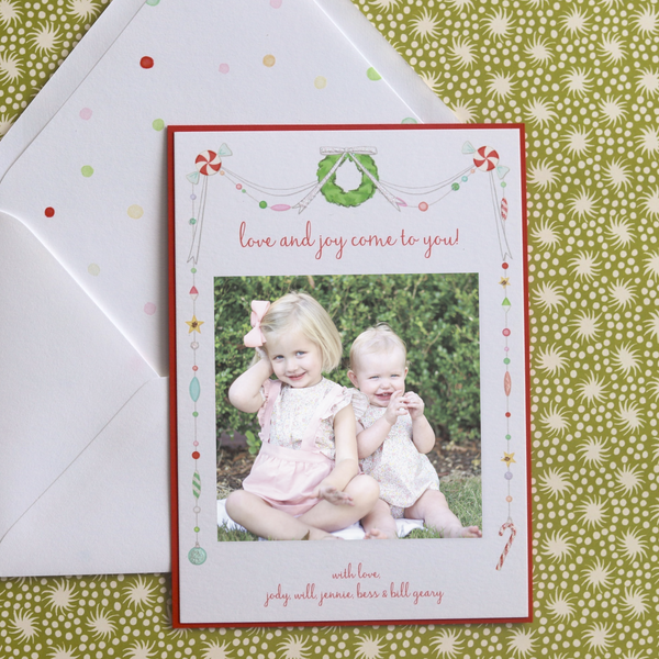 Wallis Classic Printed Holiday Card