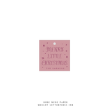 Walter Letterpress Tag