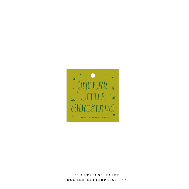 Walter Letterpress Tag
