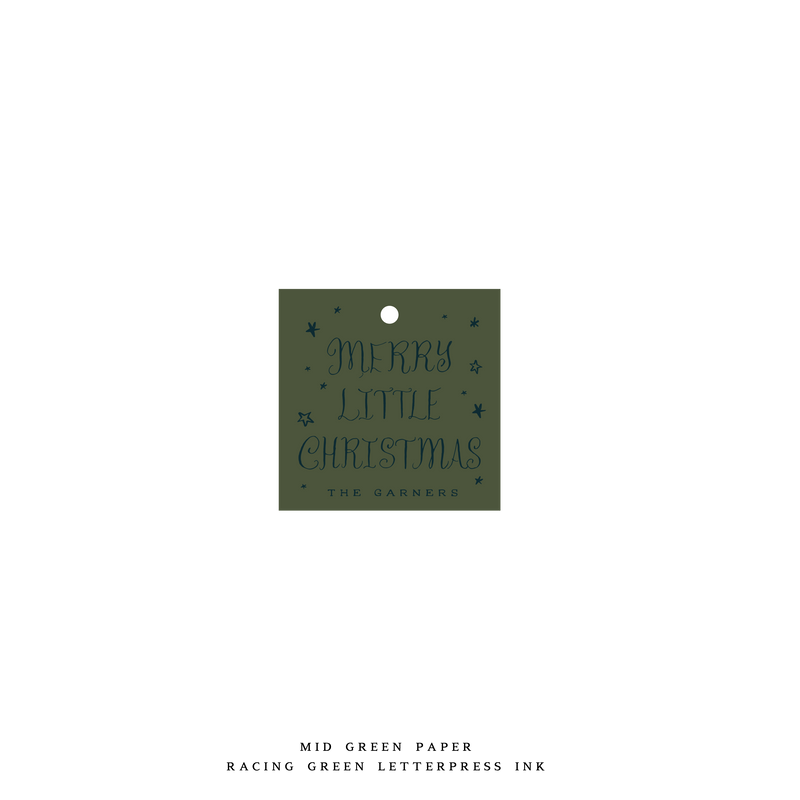 Walter Letterpress Tag