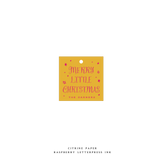 Walter Letterpress Tag