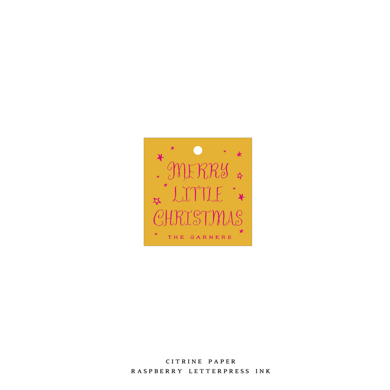 Walter Letterpress Tag