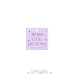 Walter Letterpress Tag