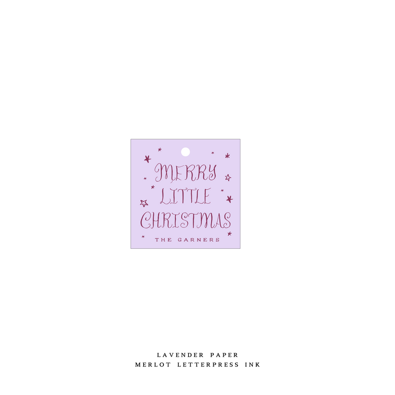 Walter Letterpress Tag