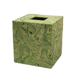 Marbled Tissue Box: Watercress, Lime & Buttercup