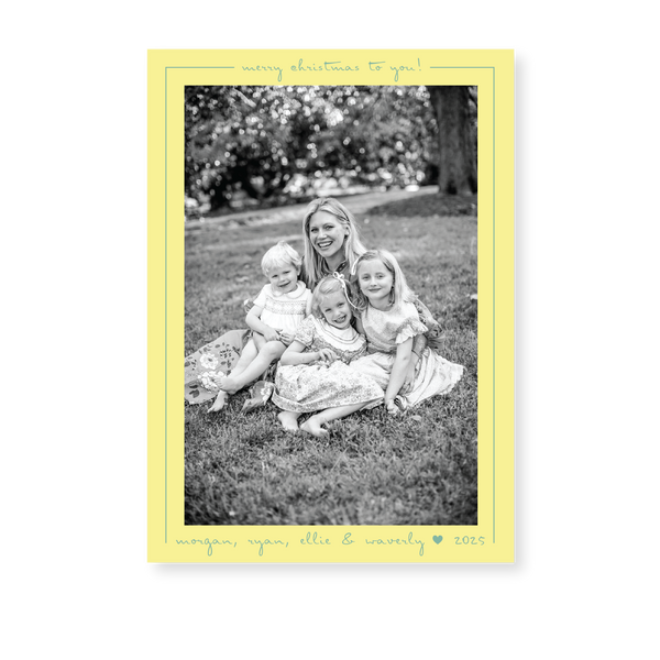 Waverly Classic Printed Medium Holiday Card