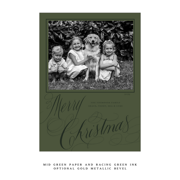 Westbrook Medium Luxe Holiday Card