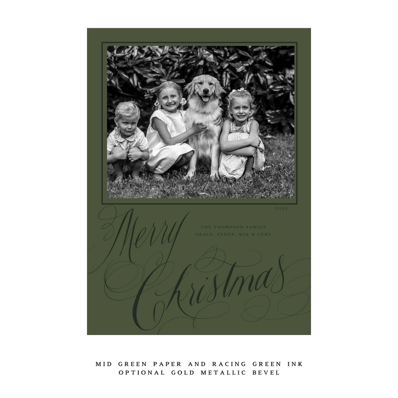 Westbrook Medium Luxe Holiday Card