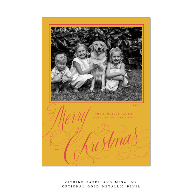 Westbrook Medium Luxe Holiday Card