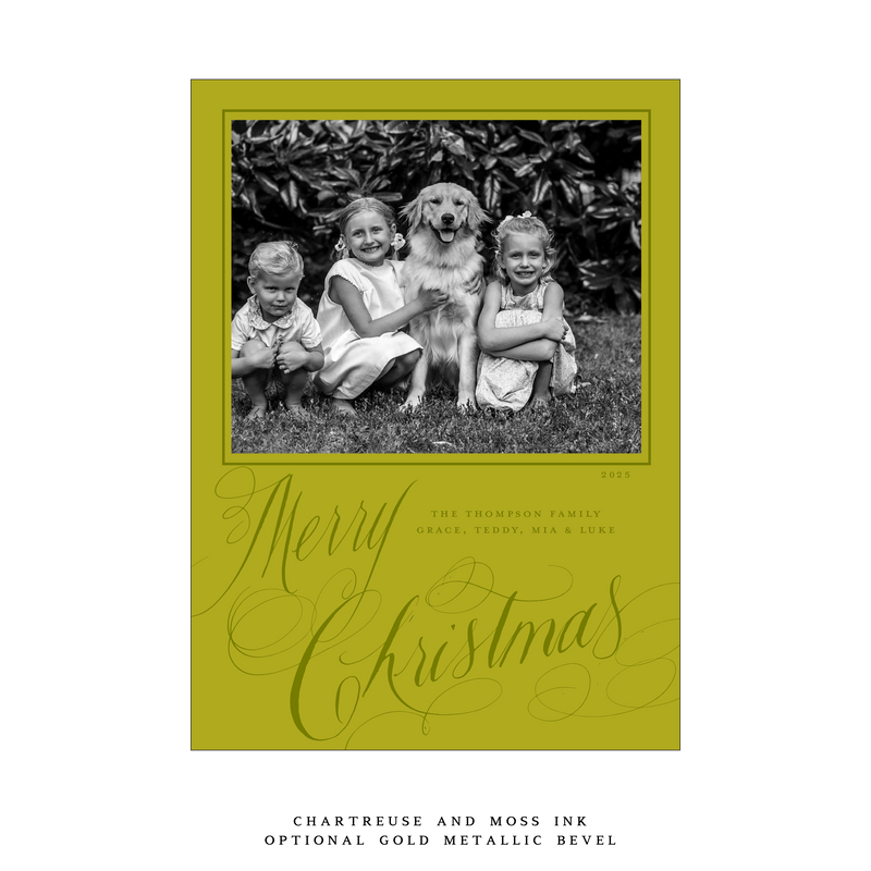 Westbrook Medium Luxe Holiday Card
