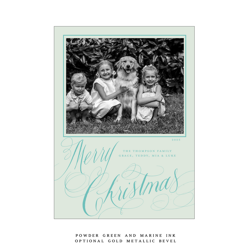 Westbrook Medium Luxe Holiday Card