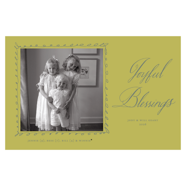 Westley Classic Printed Large Holiday Card