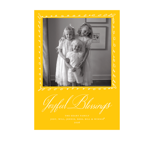 Westley Classic Printed Medium Holiday Card