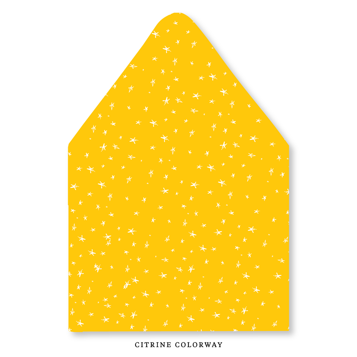 Whimsical Stars Envelope Liner