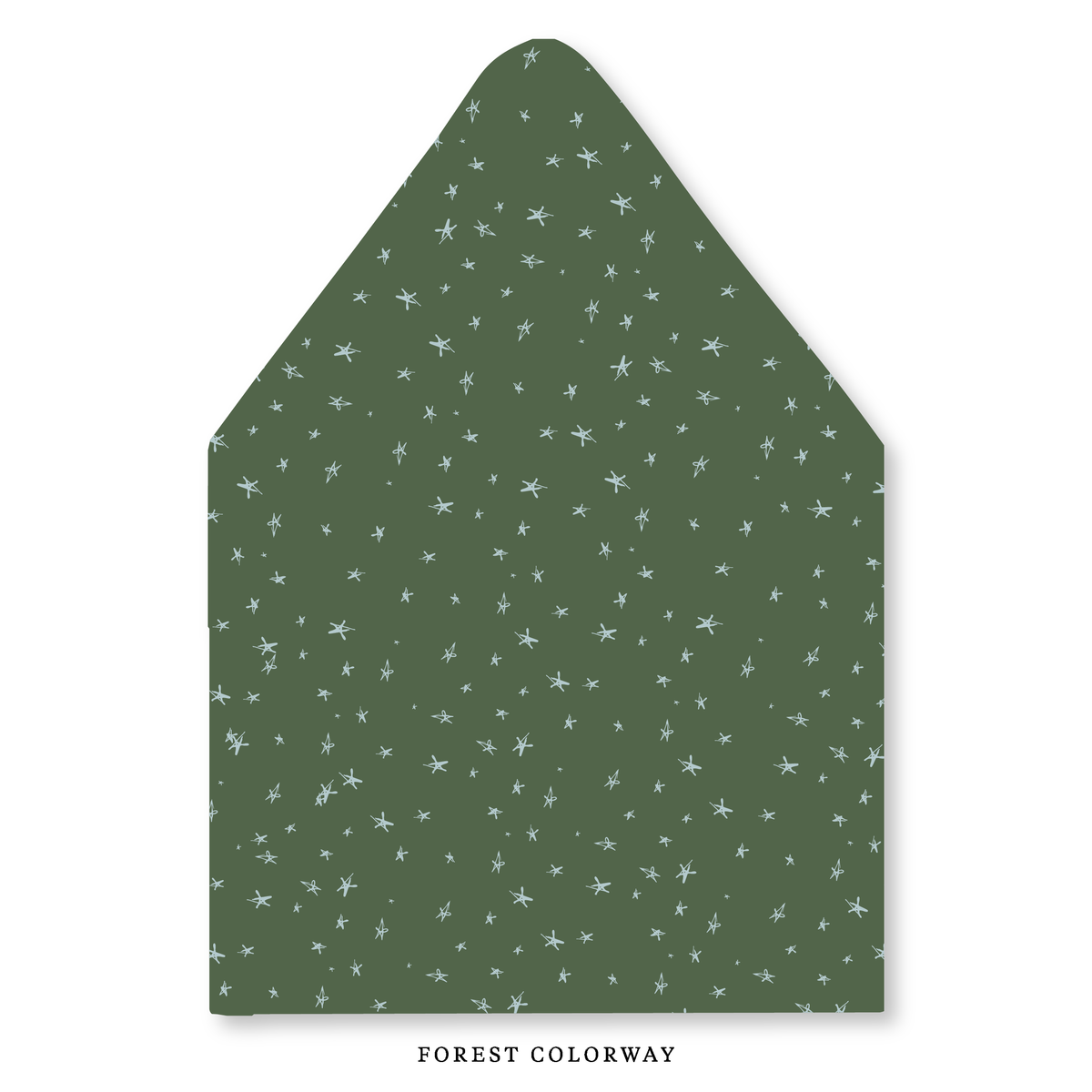 Whimsical Stars Envelope Liner