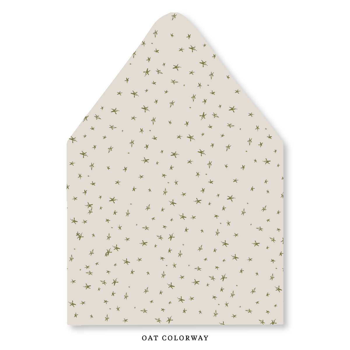 Whimsical Stars Envelope Liner