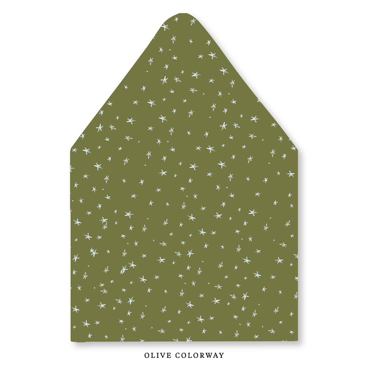 Whimsical Stars Envelope Liner