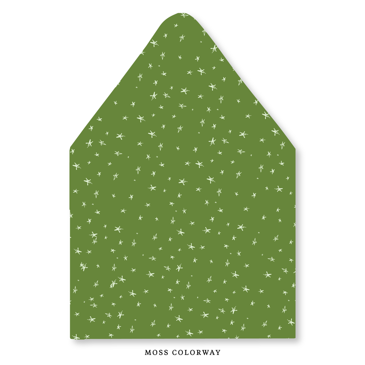 Whimsical Stars Envelope Liner